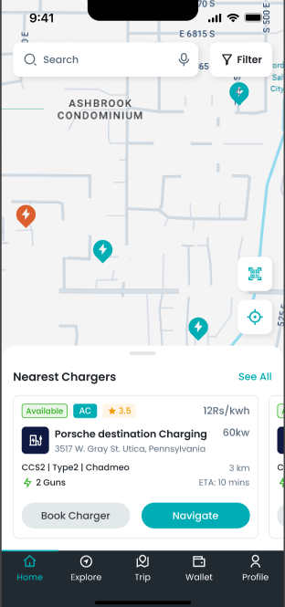 Trevia Drive screen 1